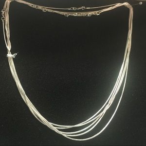 Silver necklace